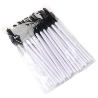 Meilleure vente de baguettes de mascara brosse à cils jetable de marque privée brosse à cils en forme de larme baguette à cils en forme de goutte baguettes à cils