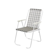 Chaise pliante de camping moderne en aluminium, mobilier d'extérieur portable pour la pêche et la plage, vente en gros