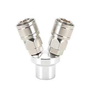 Raccord rapide SMY à verrouillage automatique de type C, connecteur de compresseur d'air à 2 voies SMV, accessoires, pièces pneumatiques à filetage externe - Product Image 6