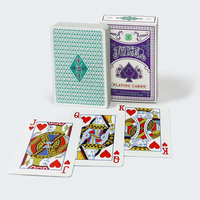 Fabricant impression publicité cartes à jouer au poker jeu logo personnalisé royal classics style cartes à jouer
