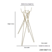 Rak Bunga Besi untuk Pusat Perbelanjaan & Pembukaan Toko Bunga, Pernikahan, Pesta - Model 18W1108-105 Buatan Cina