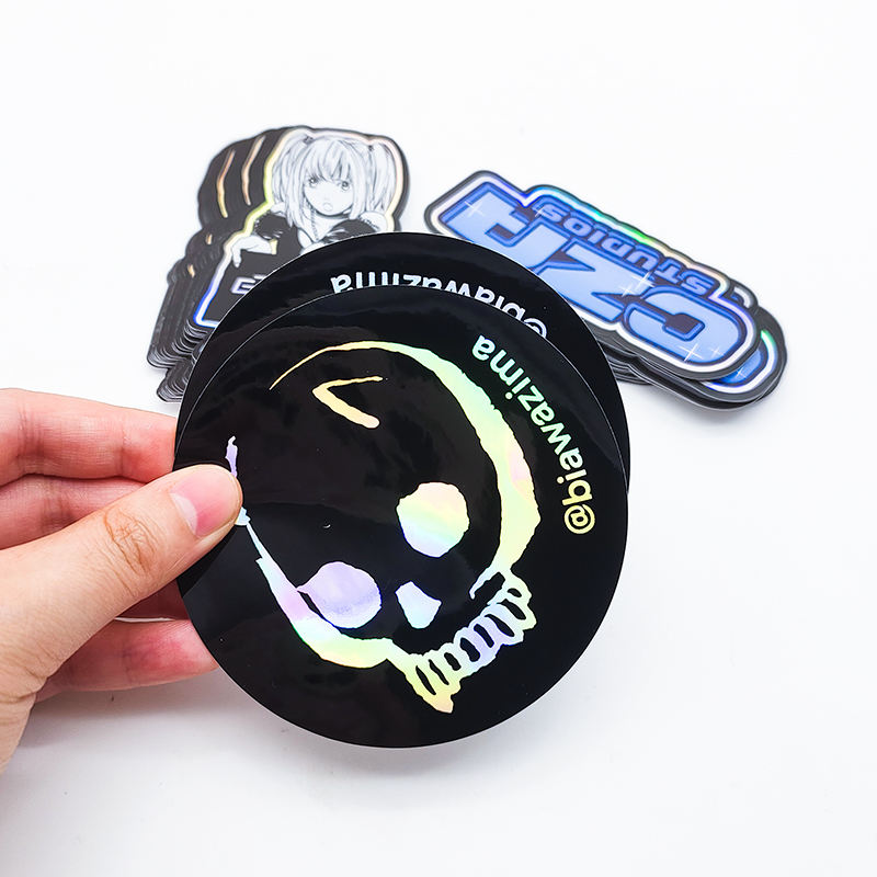 Holograma Die Cut Sticker
