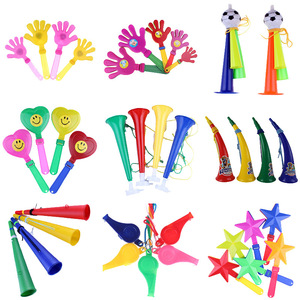 Abanicos Promocionales con Logotipo Personalizado, Accesorios para Animar, Palos de Plástico, Cornetas, Silbatos, Aplaudidores, Generadores de Ruido para Eventos Deportivos y Conciertos - Product Image 1