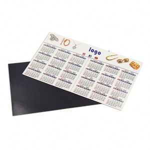 2026 New Calendar Magnetic DIY House Shape <b>Fridge</b> Planner Custom Design Magnet Calender With Logo - Product Image 1