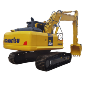 Excavatrice sur chenilles Komatsu PC220 d'occasion, 22 tonnes, PC220-7 PC220-8, origine Japon, pelle hydraulique - Product Image 1