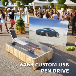 Disques promotionnels personnalisés Stick Pen 64 Go USB 2.0 Flash Drive Carte mémoire en plastique avec capacité de 8 Go Nouvelle clé USB - Product Image 2
