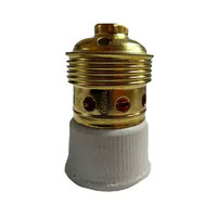 Douille et support de lampe en laiton à vis E40 de qualité marine - Modèle 793521