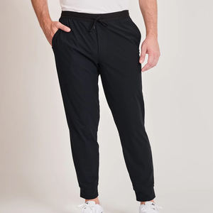 Pantalones Deportivos de Cintura Alta para Hombre, Cintura Elástica, Tela Ligera de Estambre, Lavado Ácido, Nailon/Algodón, Transpirable, Protección UV - Product Image 5