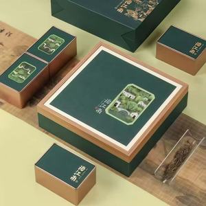 Boîte cadeau rigide de luxe personnalisée, style chinois, pour bijoux, emballage pour cadeaux de <span class=keywords><strong>mariage</strong></span>, souvenir haut de gamme - Product Image 3