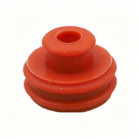 Connecteur Automobile Étanche 1 Broche MG643800-5, Fiche Mâle avec Joint en Caoutchouc Scellé, Remplacement pour Faisceau de Câbles MG613801-5