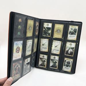 20 pages avec <span class=keywords><strong>9</strong></span> emplacements sur chaque Page, porte-Album de collection de cartes de jeu avec élastique, 360 poches, classeur de cartes de jeu d'album personnalisé - Product Image 6