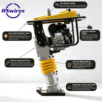 Compacteur à piston 6,5 CV avec certificat CE, moteur personnalisable, construction renforcée Loncin