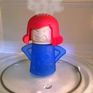Produit phare : Nettoyant pour micro-ondes Angry Mama en plastique durable, accessoires de cuisine - Product Image 2