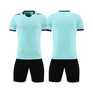 Индивидуальные комплекты футбольной формы для мужчин, женщин, взрослых, детей, тренировочные и конкурсные костюмы с коротким рукавом для студентов - Product Image 5