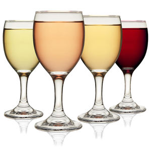 クラシックな強化厚透明手吹き安全カスタムロゴ入りゴブレットグラス、赤ワイン用グラスウェア - Product Image 6