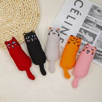 Pouce chat en peluche à mâcher pour nettoyer les dents doux mignon cataire souris chat jouet
