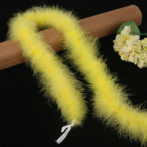 Boa en plumes <span class=keywords><strong>de</strong></span> marabout pour tenue <span class=keywords><strong>de</strong></span> mariage folklorique, spectacle <span class=keywords><strong>de</strong></span> fleurs <span class=keywords><strong>de</strong></span> printemps, style, gala caritatif, tenue parent-enfant, costume <span class=keywords><strong>de</strong></span> carnaval - Product Image 5