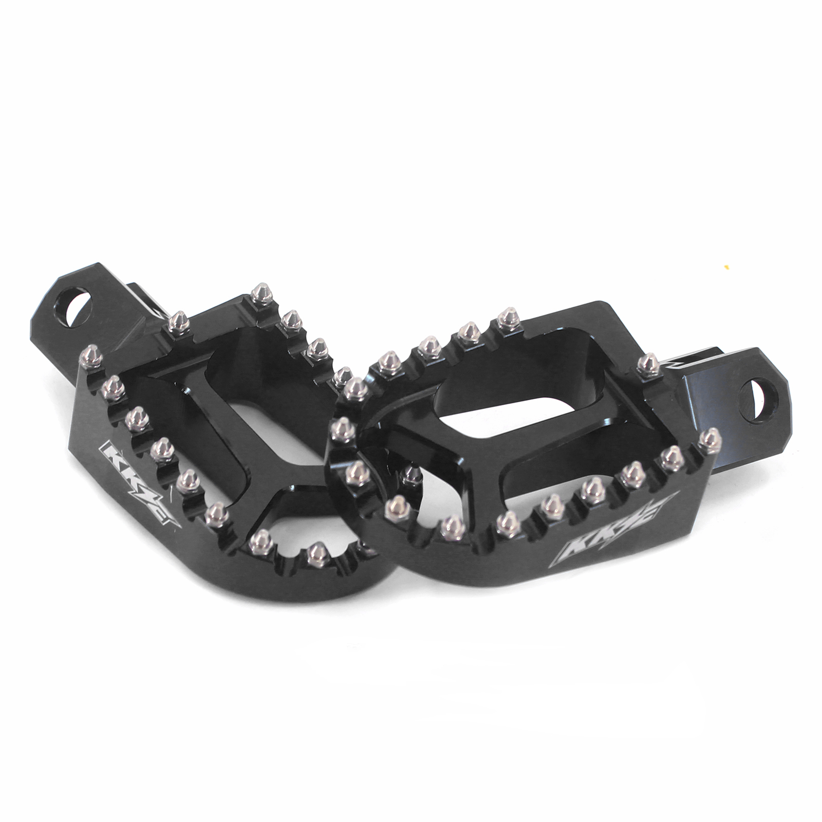 KKE CNC мотоциклетные грязевые велосипеды, алюминиевые ножные колышки, набор ножных педалей, подставка, Совместимость с SUZUKI DRZ400 DRZ400E DRZ400S DRZ400SM