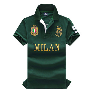 Spot Team Logo Polo magliette <span class=keywords><strong>da</strong></span> calcio nuove <span class=keywords><strong>da</strong></span> <span class=keywords><strong>uomo</strong></span> fan Casual Cotton Football Team Uniform Tops - Product Image 4