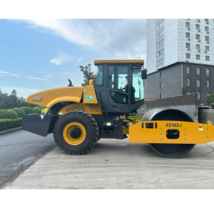 Rouleau compresseur à tambour unique XS143J de 14 tonnes pour la construction routière, le compactage des sols et le développement des infrastructures - Product Image 3