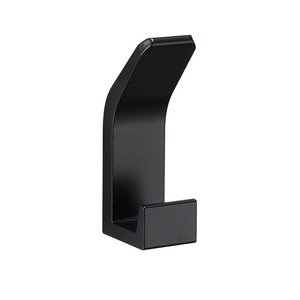 Iron Wall-Mounted Single Clothes <b>Hook</b> for <b>Kitchen</b> and Bathroom Modern Style Punch-Free Installation Flexible Design - Product Image 5