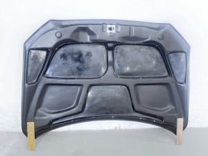 Sợi Carbon động cơ mui xe bao gồm điều kiện mới hoàn hảo phù hợp cho 08-17 Mitsubishi Lancer <span class=keywords><strong>Evolution</strong></span> x Bonnet EVO - Product Image 5