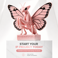 Meiyantoys - Figura de Insecto Híbrido Personalizada y Única, Estatua de PVC, Diseño ODM, Modelo de Impresión 3D, Juguete para Exhibición, Juguetes de Arte en Vinilo