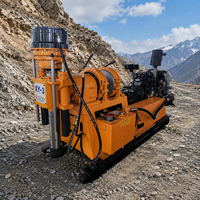 Foreuse rotative de puits d'eau XY-3 FEIYANG, moteur diesel, profondeur max. 600m, pompe 325MM de diamètre, engrenage moteur, mobile sur roues, garantie 1 an