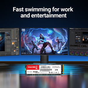 Grande Muralha GW3500 NVMe M.2 PCIe3.0 SSD Interno 3D NAND TLC 128G/256G/512G/1T/2T Velocidade de leitura máxima 3500 MB/s EMC ROHS Certificado para - Product Image 5