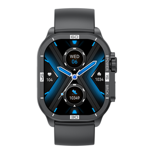 Nouvelle <span class=keywords><strong>montre</strong></span> intelligente HK96S AMOLED avec mesure de la pression artérielle, appels Bluetooth, étanche, NFC, écran tactile 2,06 pouces, <span class=keywords><strong>bracelet</strong></span> intelligent <span class=keywords><strong>Da</strong></span> <span class=keywords><strong>Fit</strong></span> 300 mAh - Product Image 5