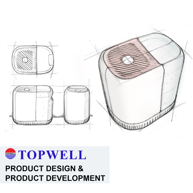 Innovation Product Development for Desktop Air Purifier Prototype 1 to 1 Engineering Designer Industrial Design