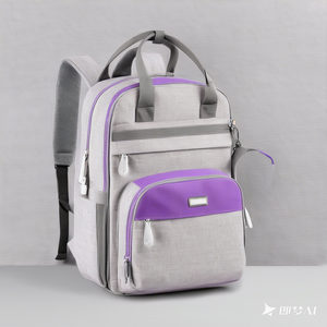 Free Sample Mommy <b>Bag</b> Backpack Large Capacity <b>Maternity</b> Waterproof Baby Diaper <b>Bags</b> Wholesale Multifunctional Custom Baby Travel - Product Image 4