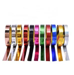 Coloful DIY decorative tape Electroplated bright laser tape For Arts and Crafts