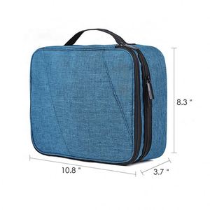 Multi-function Portable Tool Tote Bag Water Resistant Tool Kit Tote Organizer for Hard Drives Cables <b>Charger</b> - Product Image 5