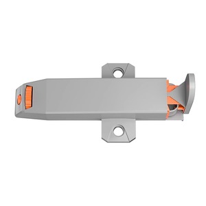 Dispositivo de rebote autoblocante Zhan Han F2, mecanismo de botón pulsador con resorte para puerta de armario gris, herrajes para cajones de armario - Product Image 1
