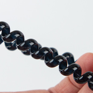 Coletero de Cabello con Diseño de Cable Telefónico, 25 cm, Alta Elasticidad, TPU, Estilo Casual - Product Image 4