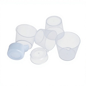100ml Eco-Friendly Plastic & Glass <b>Measuring</b> Cup <b>Spoon</b> Scoop - Product Image 1
