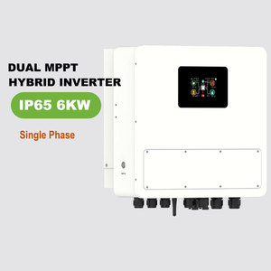 Convertisseur <span class=keywords><strong>solaire</strong></span> hybride IP65 6KW hors réseau, convertisseur <span class=keywords><strong>solaire</strong></span> hybride 6kw48v IP65 - Product Image 1