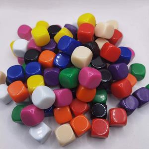 Dados en Blanco de 16 mm, 12 Colores Disponibles, Seis Caras, para Manualidades, Impresión Láser, Pegatinas, Grabado, para Juegos de Mesa, Matemáticas, Conteo, Enseñanza - Product Image 4