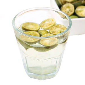 Bulk High Quality <span class=keywords><strong>Freeze-dried</strong></span> Verde Kumquat FD Verde Qumquat Fatias Chá Congelar Frutas Secas Chá Lapid-Kumquat - Product Image 5