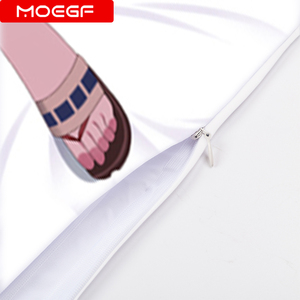 Vente en gros de coussins longs Dakimakura pour dormir, coussins à câliner personnalisés, 19x59 pouces, Genshin Impact Yae Miko - Product Image 4