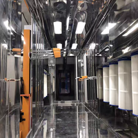 Ligne de revêtement en poudre d'acier automatique, machine de pulvérisation électrostatique, équipement de revêtement alternatif, nouveau