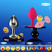Usine de fabrication de plugs anaux personnalisés, ensemble de plugs anaux en silicone personnalisés avec image et texte, jouets sexuels BlueRabbit, OEM, étiquette privée, vente en gros