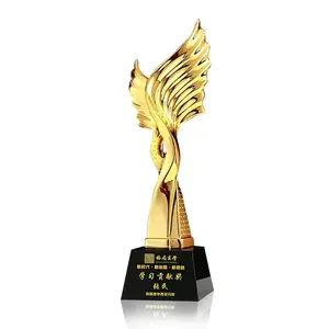 Nhà Máy Thiết Kế Mới Thể Thao Âm Nhạc Phim Công Ty Kỷ Niệm Vàng Eagle Trophies Nhựa Trophy Giải Thưởng