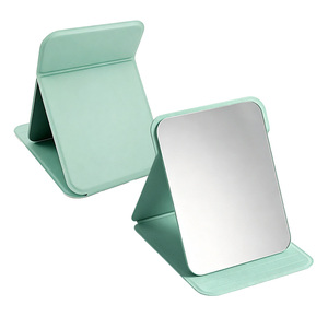 <b>Foldable</b> Travel Makeup <b>Mirror</b> with High Definition Glass and Elegant Design for Cosmetic Gift and Retail Use - Product Image 1