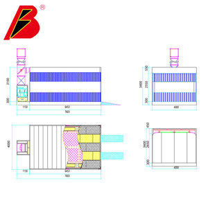 Cabina de Preparación, Estación de Preparación, Sala de Pulido para Reparación de Automóviles, <span class=keywords><strong>Taller</strong></span> de <span class=keywords><strong>Pintura</strong></span> - Product Image 4