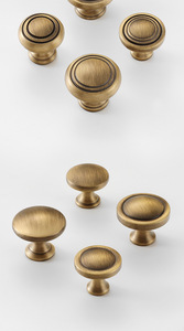 Modern Brass Cabinet Knobs T-Shaped Eco-Friendly Easy Installation Durable for Kitchen Wardrobe <b>Drawer</b> & Dresser - Product Image 5
