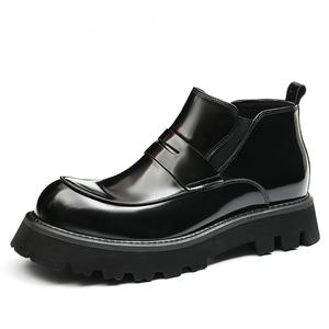 Botas de Trabajo Vintage Amish de Lujo para Hombre, Impermeables, con Cordones en el Tobillo, Construcción Goodyear, con Parte Superior de Cuero Genuino Resistente - Product Image 1