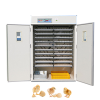 Incubateur pour œufs de poulet entièrement automatique, 1056 unités, grand capacité, pour commerce, en vente