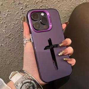 Funda de teléfono Jesus Cross para Christian Belief PC a prueba de golpes Compatible con <span class=keywords><strong>iPhone</strong></span> 11 12 13 14 15 16 17 Promax Air Mini <span class=keywords><strong>SE</strong></span> <span class=keywords><strong>2020</strong></span> - Product Image 4